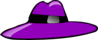 Purple Hat Clip Art